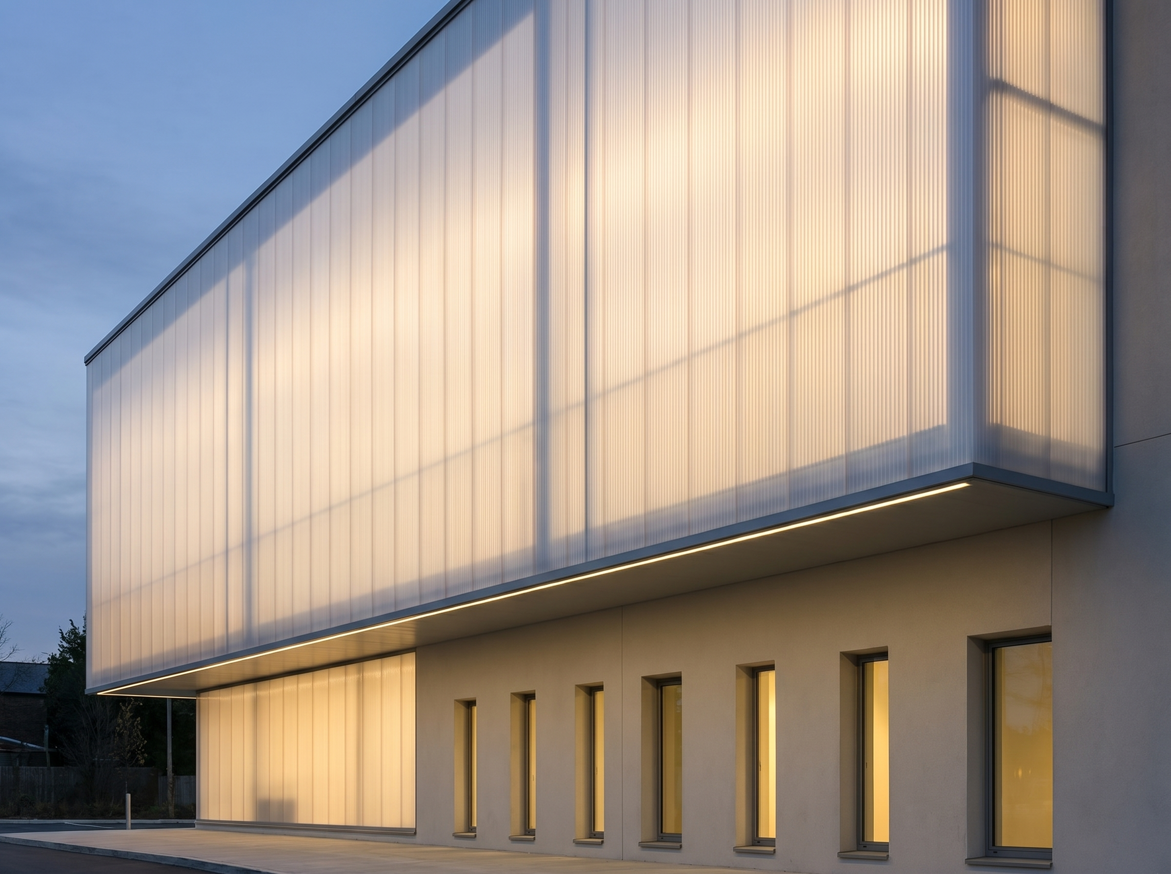 Façades & cladding — Coxwell polycarbonate