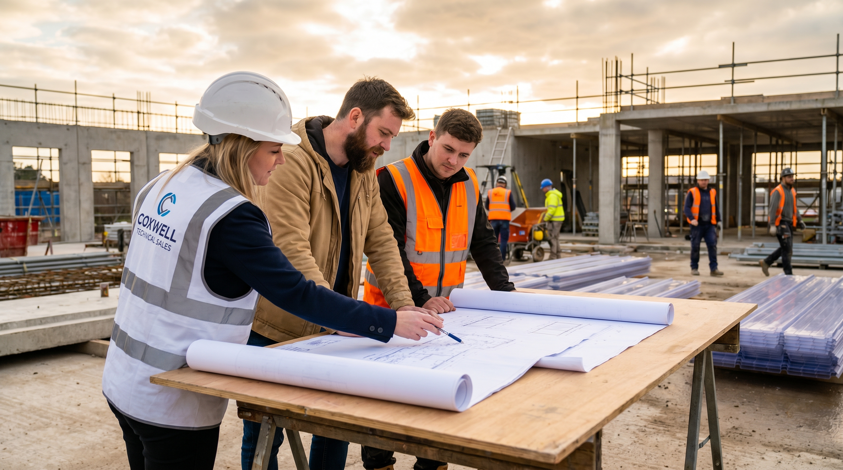 How Coxwell Helps Contractors Win Better Projects, Not Just Buy Sheets