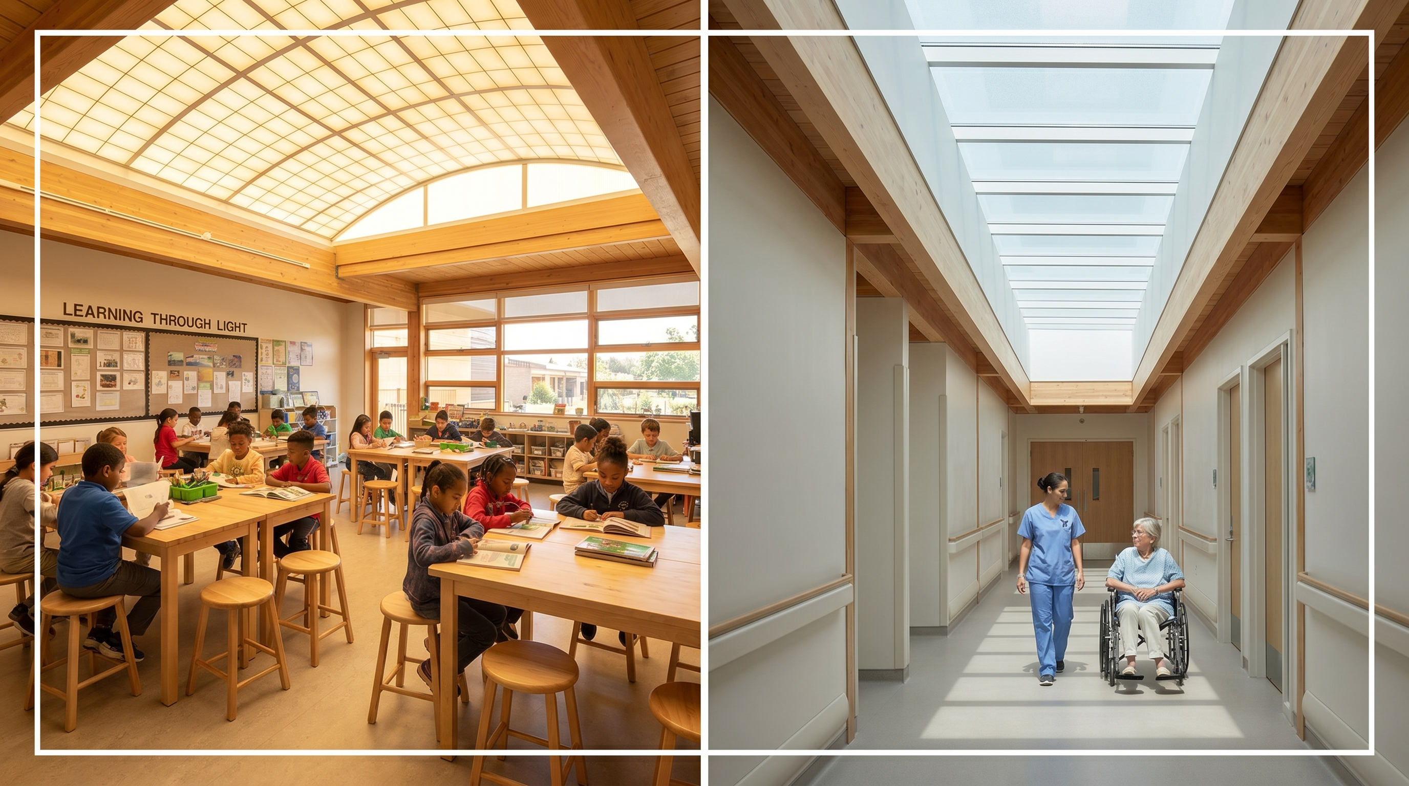 Daylighting in Schools and Hospitals: The Evidence and the Design Approach