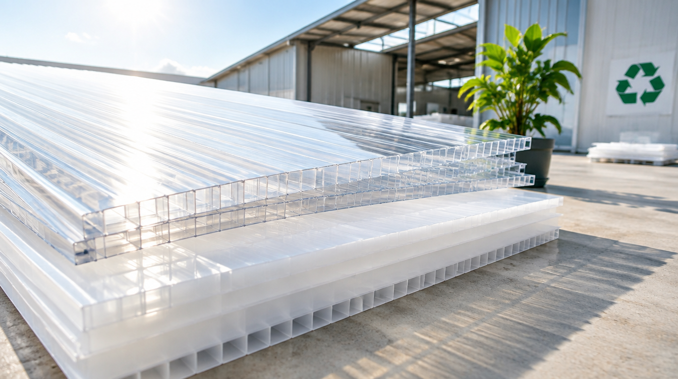 Is Polycarbonate Roofing Sustainable? Recyclability, Embodied Carbon, and Green Building Credits