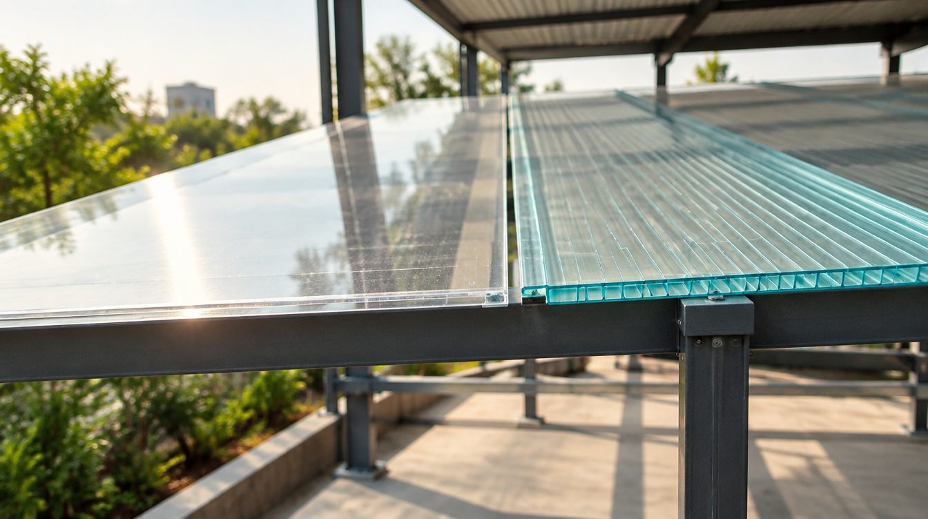 Polycarbonate vs Acrylic Roofing Sheets in India: Which Is Right for Your Project?