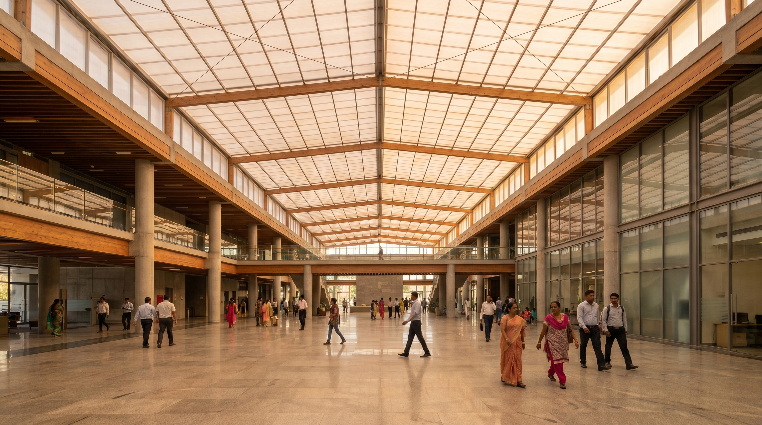 Polycarbonate roofing and skylight systems in Mumbai